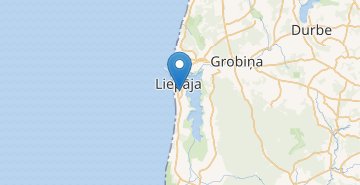 地图 Liepaja