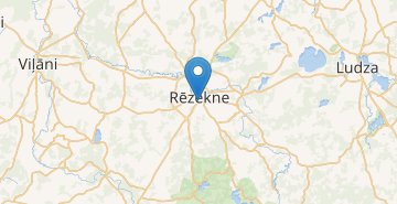 Мапа Резекне