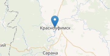 Map Krasnoufimsk