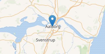 Mapa Aalborg