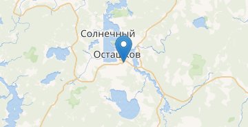 Mapa Ostashkov