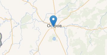 地图 Ostrov