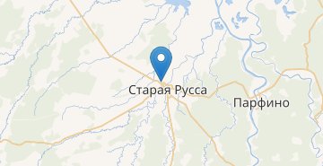 Mapa Staraya Russa
