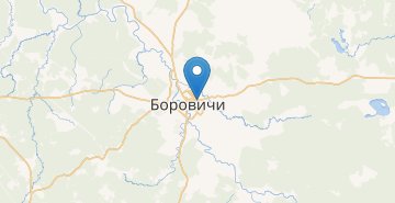 Mapa Borovichy