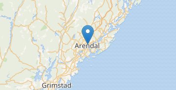 Карта Арендал