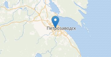 地图 Petrozavodsk
