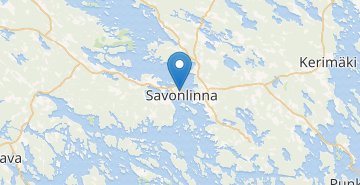 Map Savonlinna