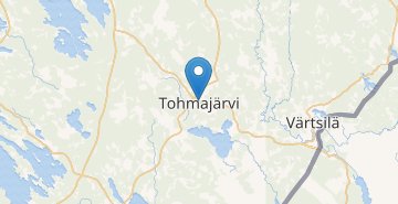 Map Tohmajärvi