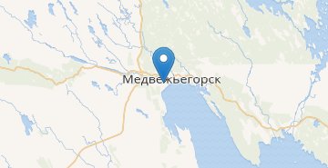 地图 Medvezhyegorsk