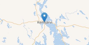 地图 Kemiyarvi